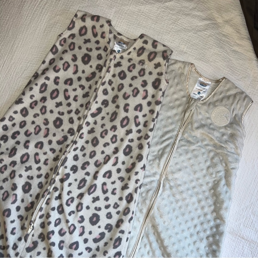 2 Halo sleep sacks medium 6-12 months